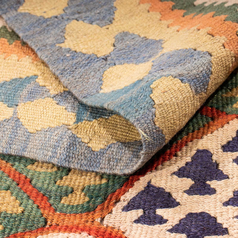 Kelim Teppich Old 130x220cm - mehrfarbig