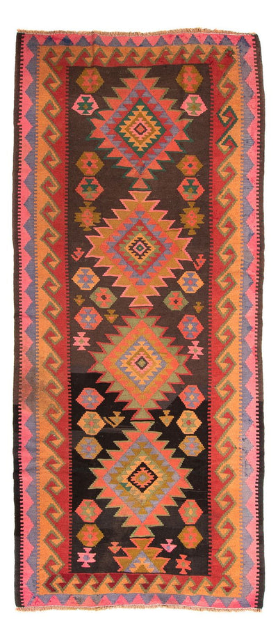 Kelim Teppich Old 155x330cm - mehrfarbig