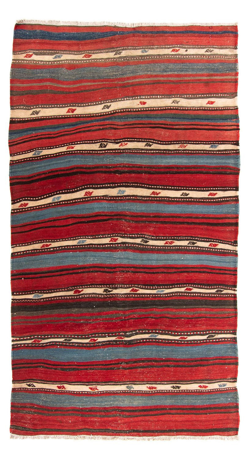 Kelim Teppich - Old 140 x 250 cm - mehrfarbig