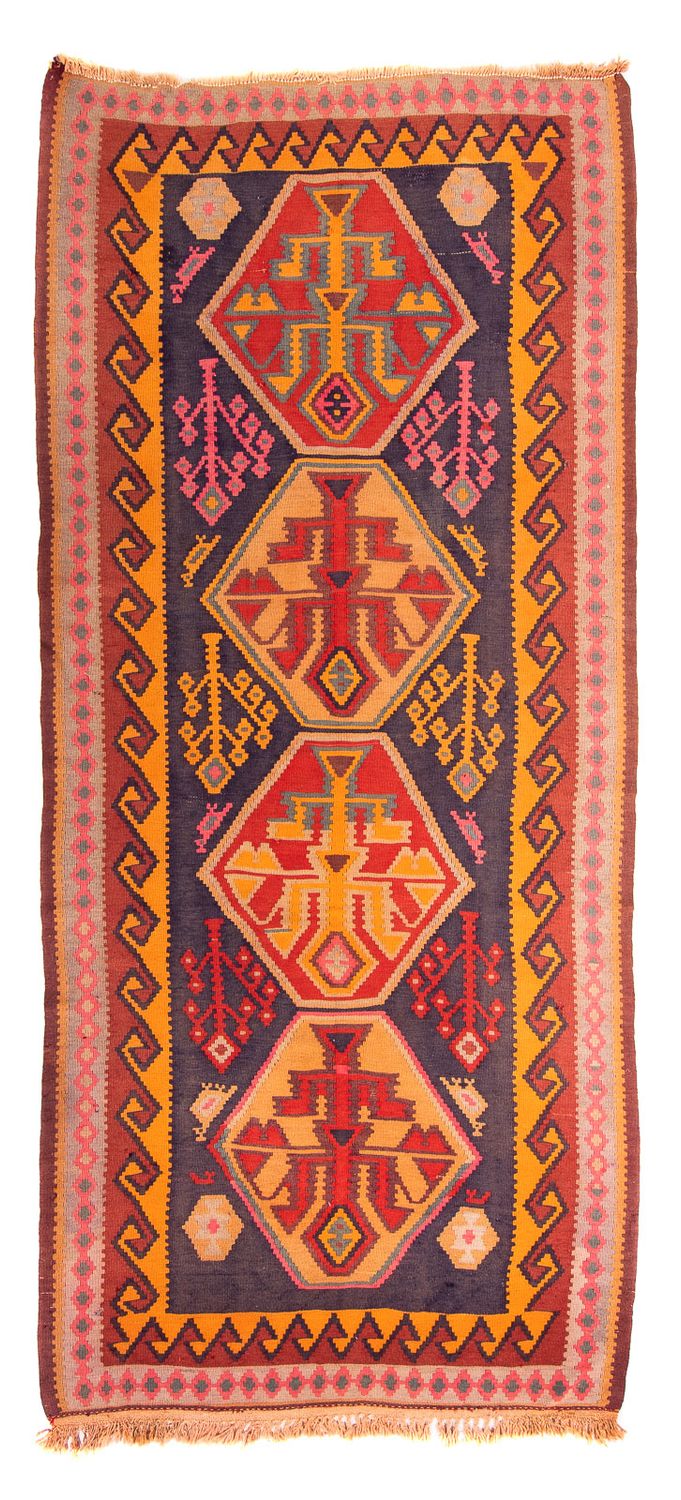 Kelim Teppich - Old 155 x 340 cm - mehrfarbig