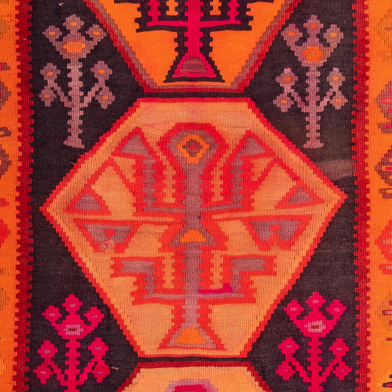 Kelim Teppich Old 140x360cm - mehrfarbig