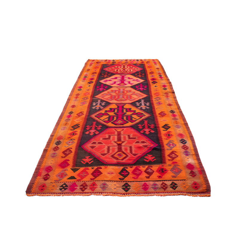 Kelim Teppich Old 140x360cm - mehrfarbig