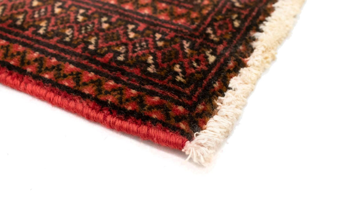 Turkaman Teppich 50x100cm - Orientteppich - rot