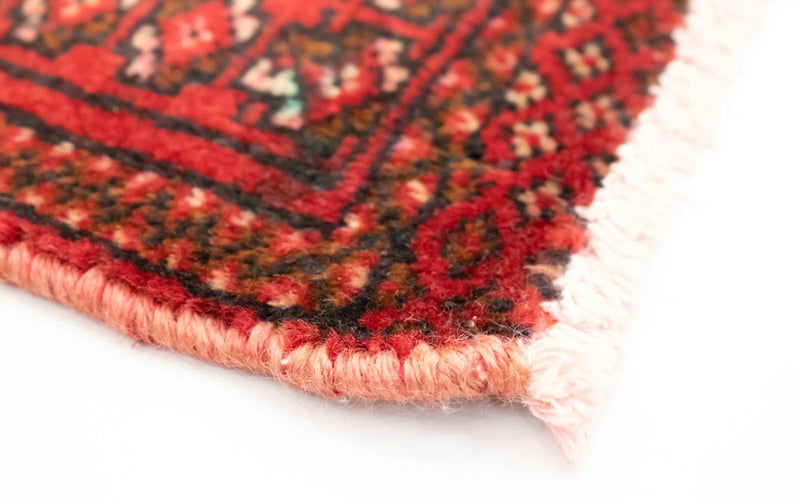 Turkaman Teppich 50x100cm - Orientteppich - rot