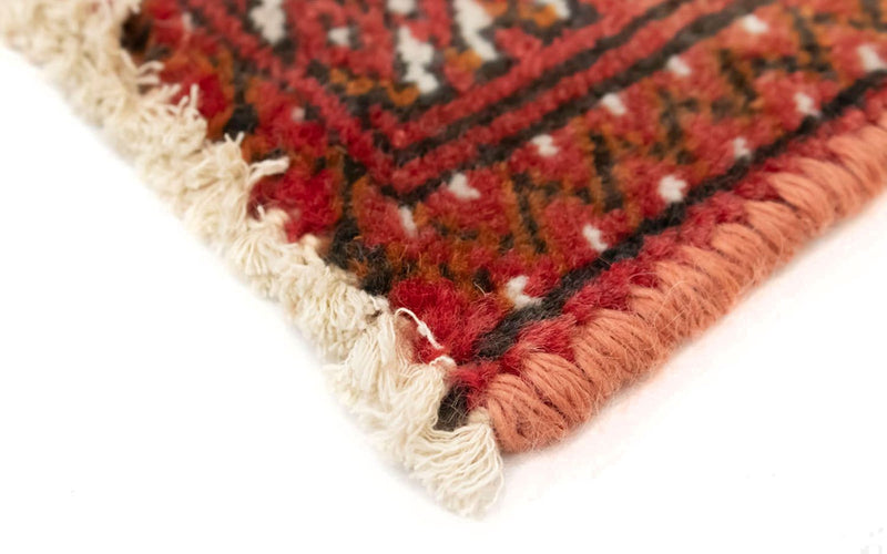 Turkaman Teppich 50x100cm - Orientteppich - rot