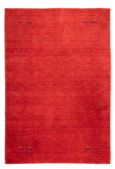 Loribaft Loom Teppich 170x240cm - Wollteppich - dunkelrot