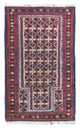 Belutsch Teppich 78x129cm - Orientteppich - blau