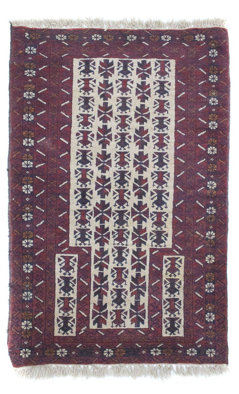 Belutsch Teppich 81x136cm - Orientteppich - beige