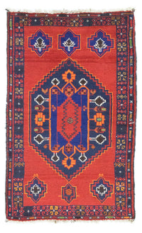 Belutsch Teppich 79x138cm - Orientteppich - orange – product image