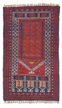 Belutsch Teppich 73x125cm - Orientteppich - braun – product image