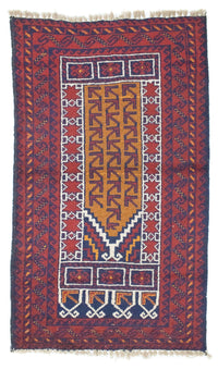 Belutsch Teppich 75x134cm - Orientteppich - blau – product image