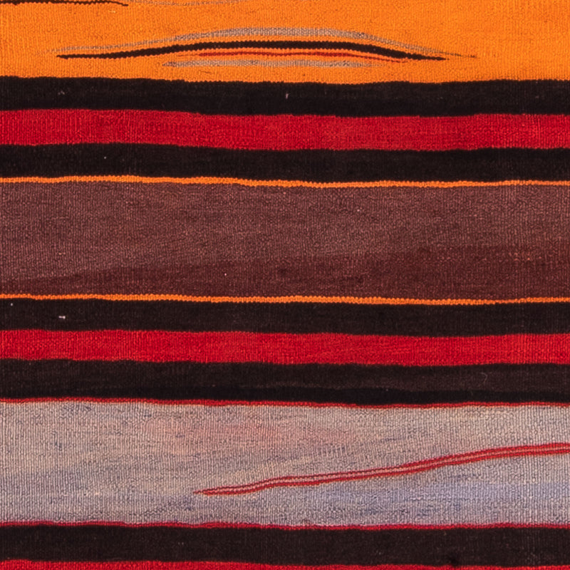 Kelim Teppich Old 140x145cm - mehrfarbig