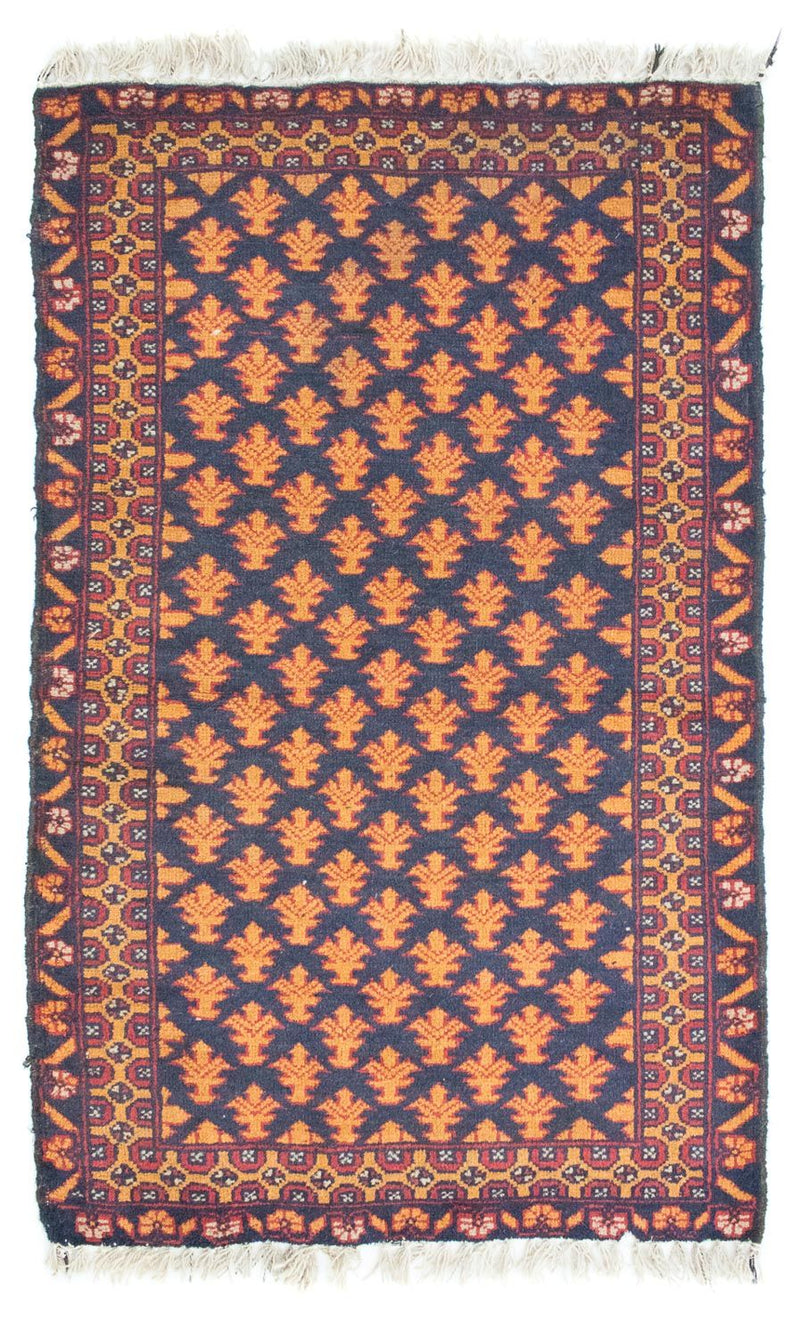 Belutsch Teppich 80x133cm - Orientteppich - blau
