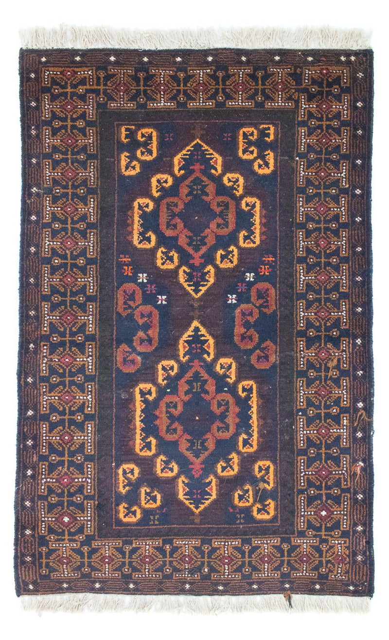 Belutsch Teppich 81x134cm - Orientteppich - braun
