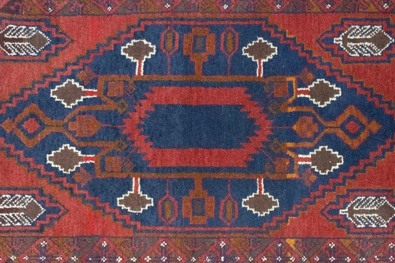 Belutsch Teppich 82x131cm - Orientteppich - blau