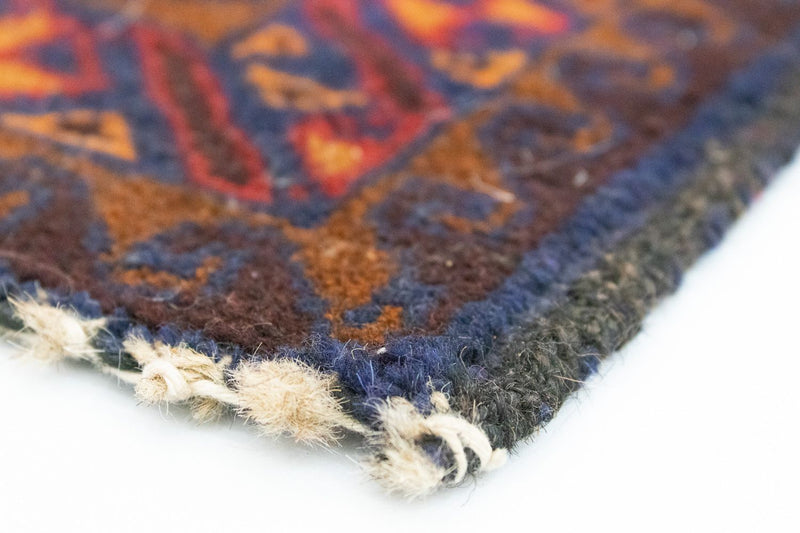 Belutsch Teppich 81x137cm - Orientteppich - blau