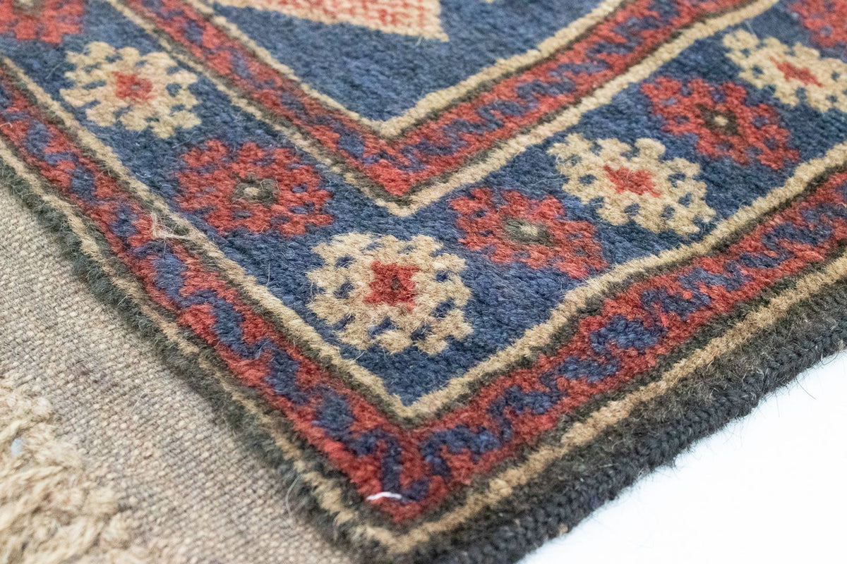 Belutsch Teppich 84x160cm - Orientteppich - blau