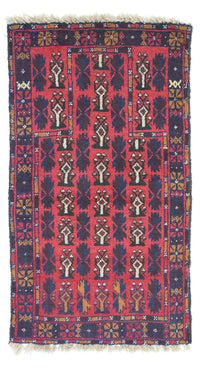 Belutsch Teppich 73x126cm - Orientteppich - rot – product image