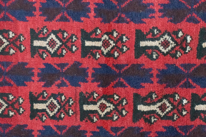 Belutsch Teppich 73x126cm - Orientteppich - rot