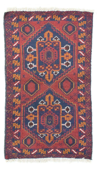 Belutsch Teppich 79x136cm - Orientteppich - orange – product image