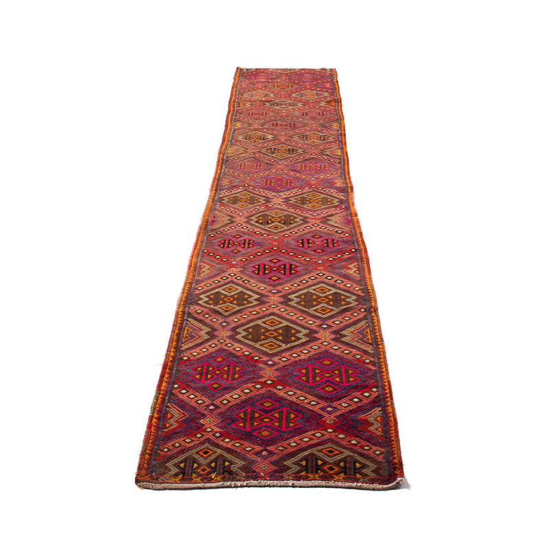 Kelim Teppich - Old 70 x 380 cm - mehrfarbig