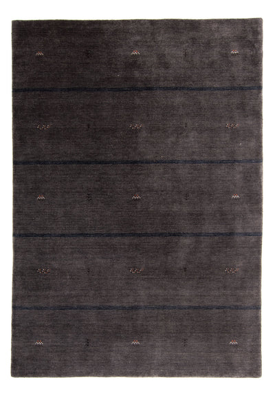Loribaft Loom Teppich 171x218cm - Wollteppich - dunkelbraun