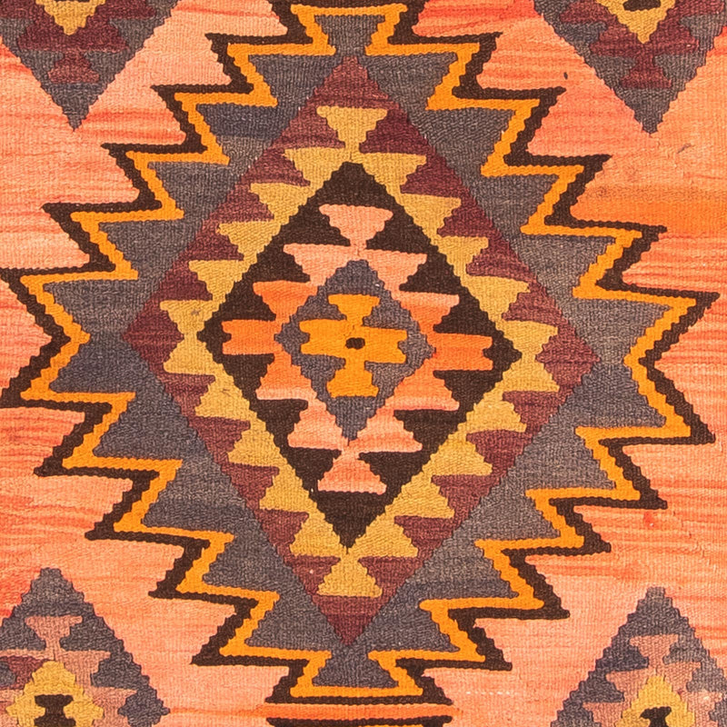 Kelim Teppich Old 140x265cm - mehrfarbig