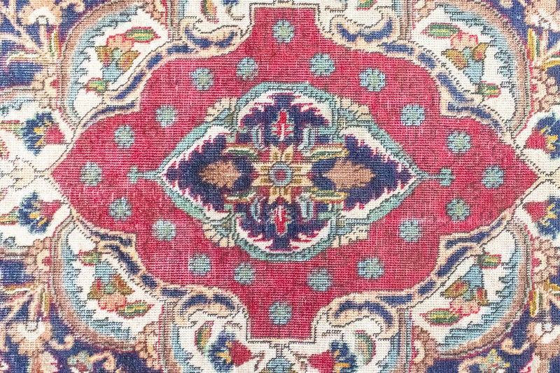 Täbriz Teppich 277x367cm - Perserteppich - rot
