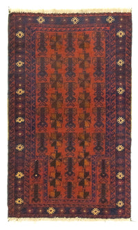 Belutsch Teppich 80x133cm - Orientteppich - orange – product image