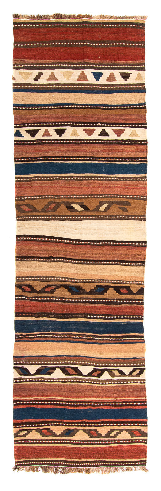 Kelim Teppich - Old 90 x 290 cm - mehrfarbig