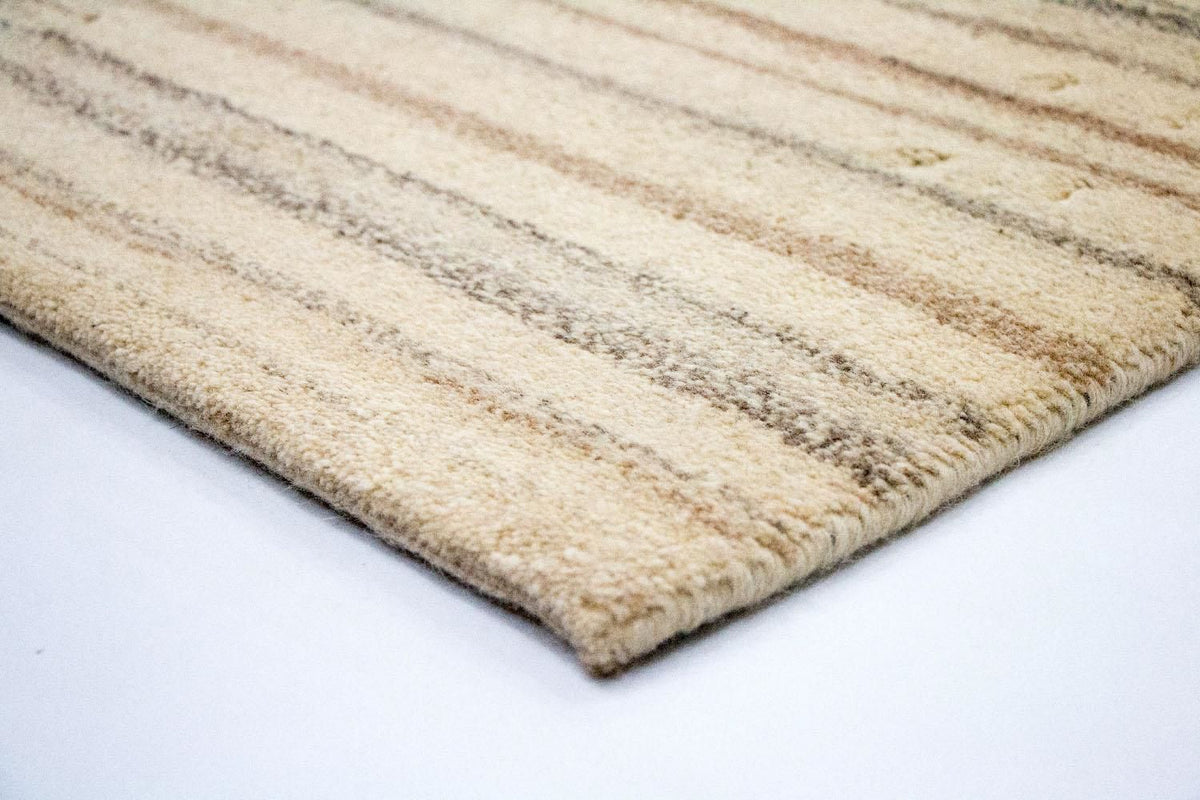 Gabbeh Teppich Indus 139x201cm - Wollteppich - mehrfarbig