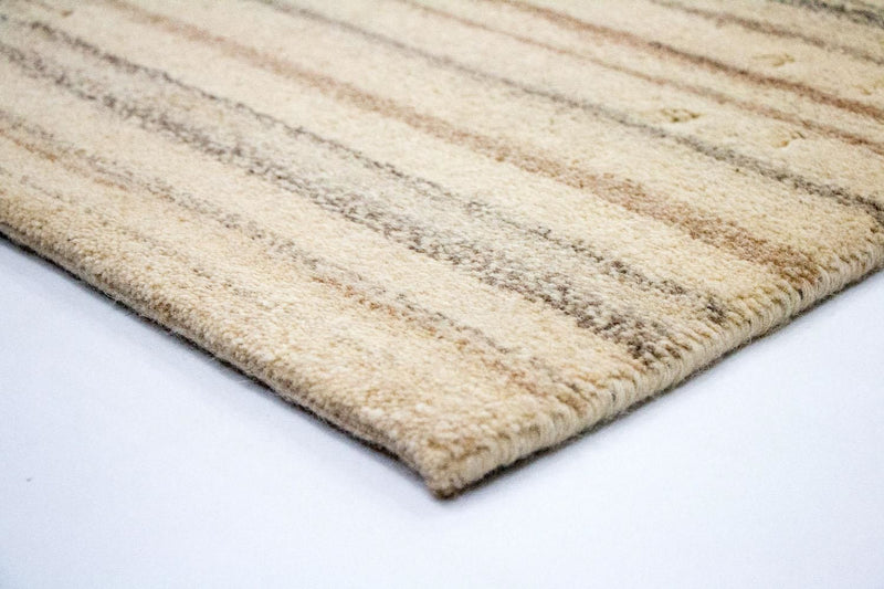 Gabbeh Teppich Indus 139x201cm - Wollteppich - mehrfarbig