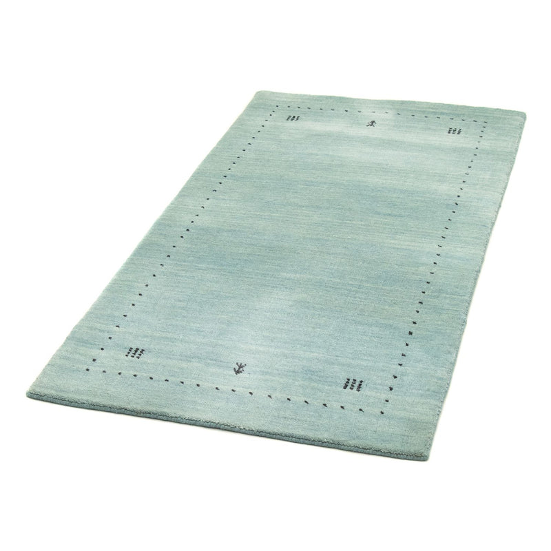 Gabbeh Teppich - Softy 73 x 142 cm - hellblau