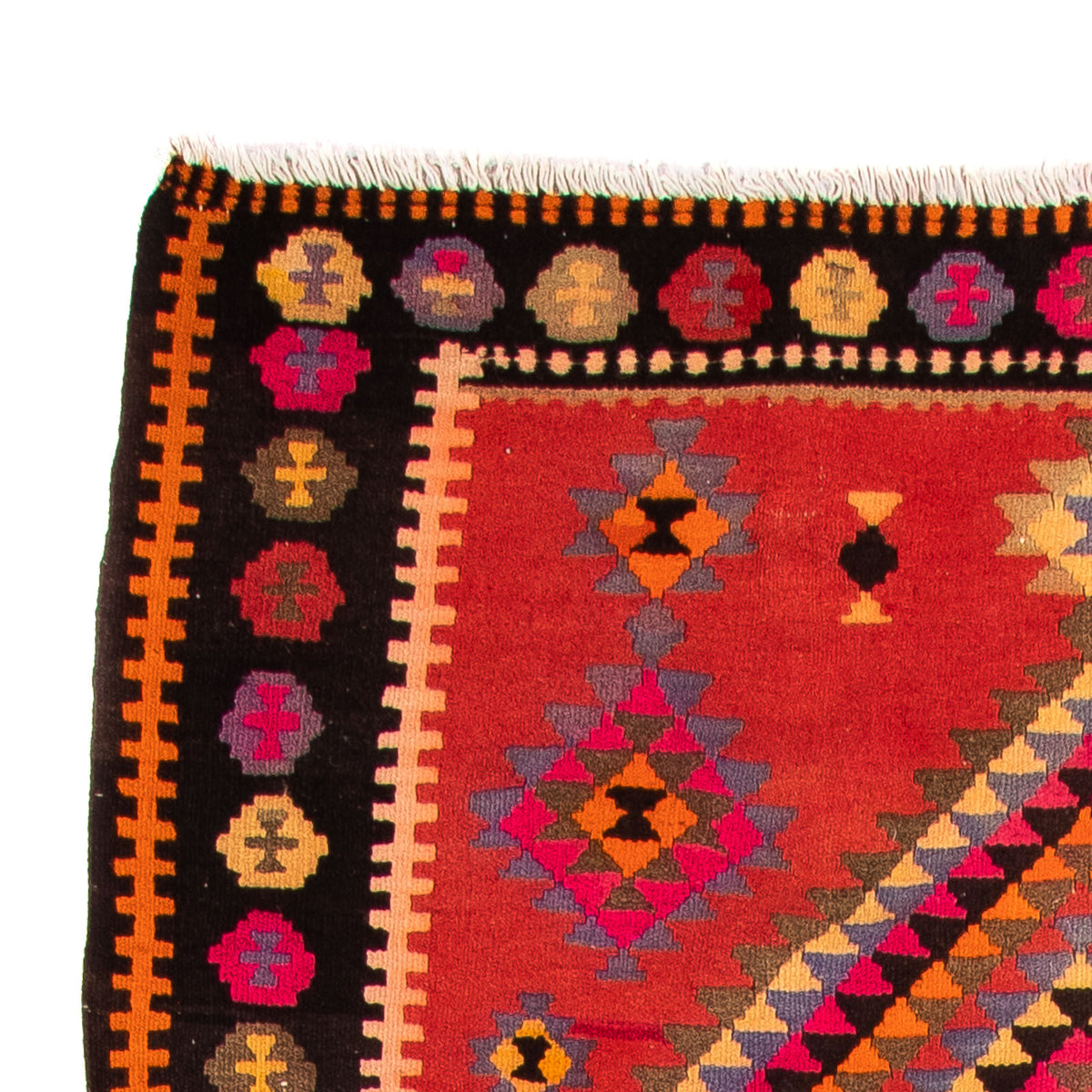 Kelim Teppich Old 155x400cm - mehrfarbig