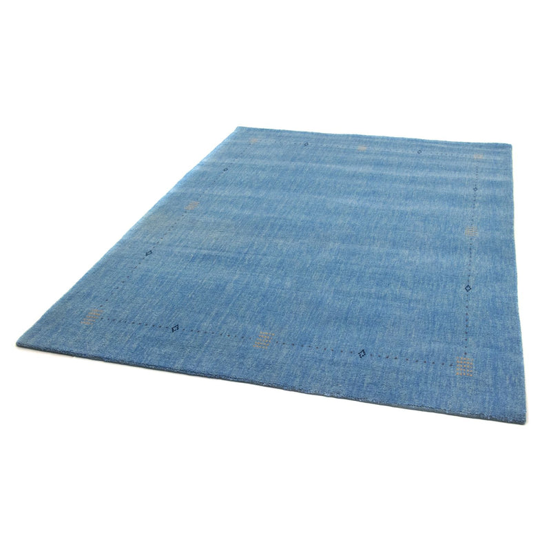 Gabbeh Teppich - Softy 122 x 163 cm - blau