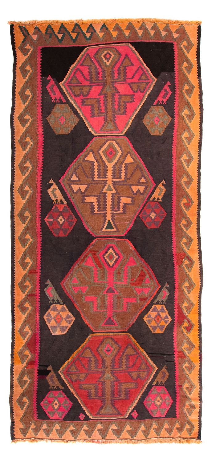 Kelim Teppich - Old 150 x 340 cm - mehrfarbig