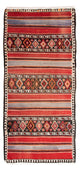 Kelim Teppich - Old 140 x 310 cm - mehrfarbig