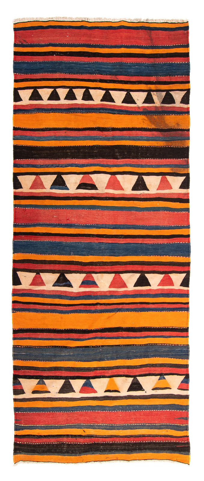 Kelim Teppich Old 163x260cm - mehrfarbig