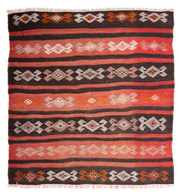 Kelim Teppich Old 115x135cm - mehrfarbig – product image