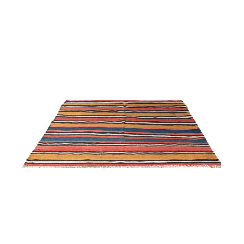 Kelim Teppich Old 130x140cm - mehrfarbig