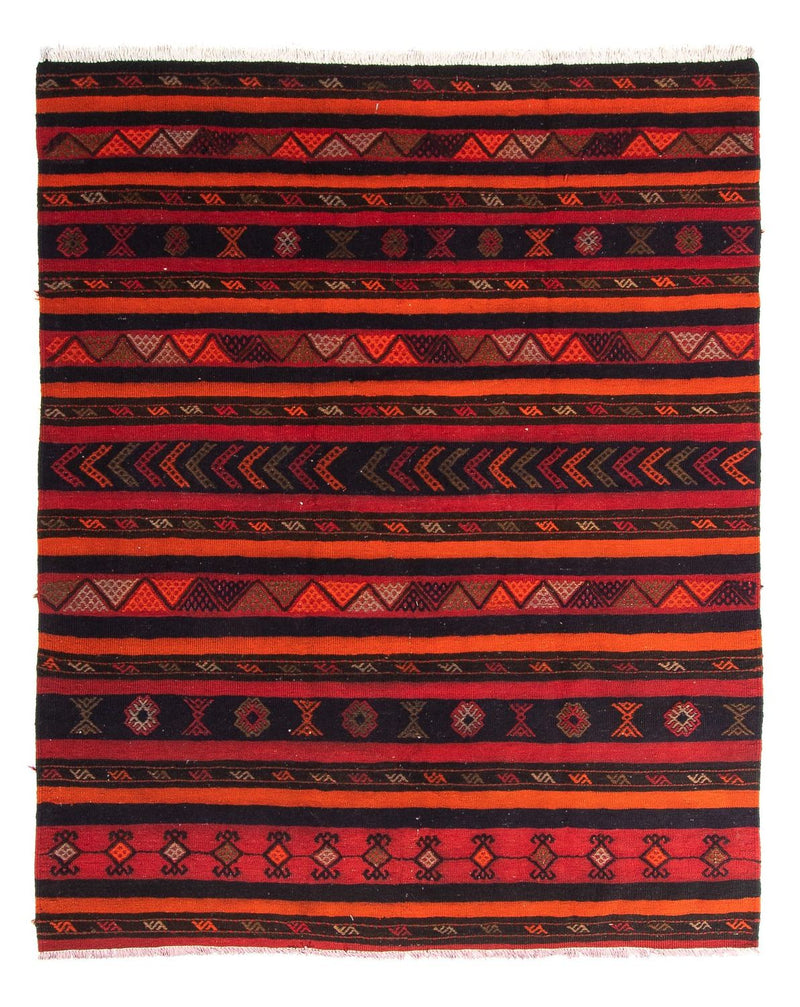 Kelim Teppich - Old 170 x 200 cm - mehrfarbig