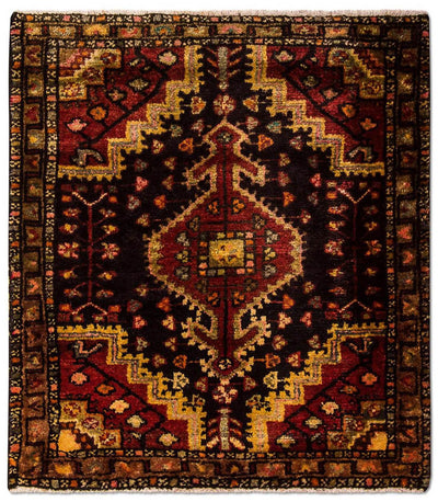 Gholtogh Teppich 72x86cm - Perserteppich - blau