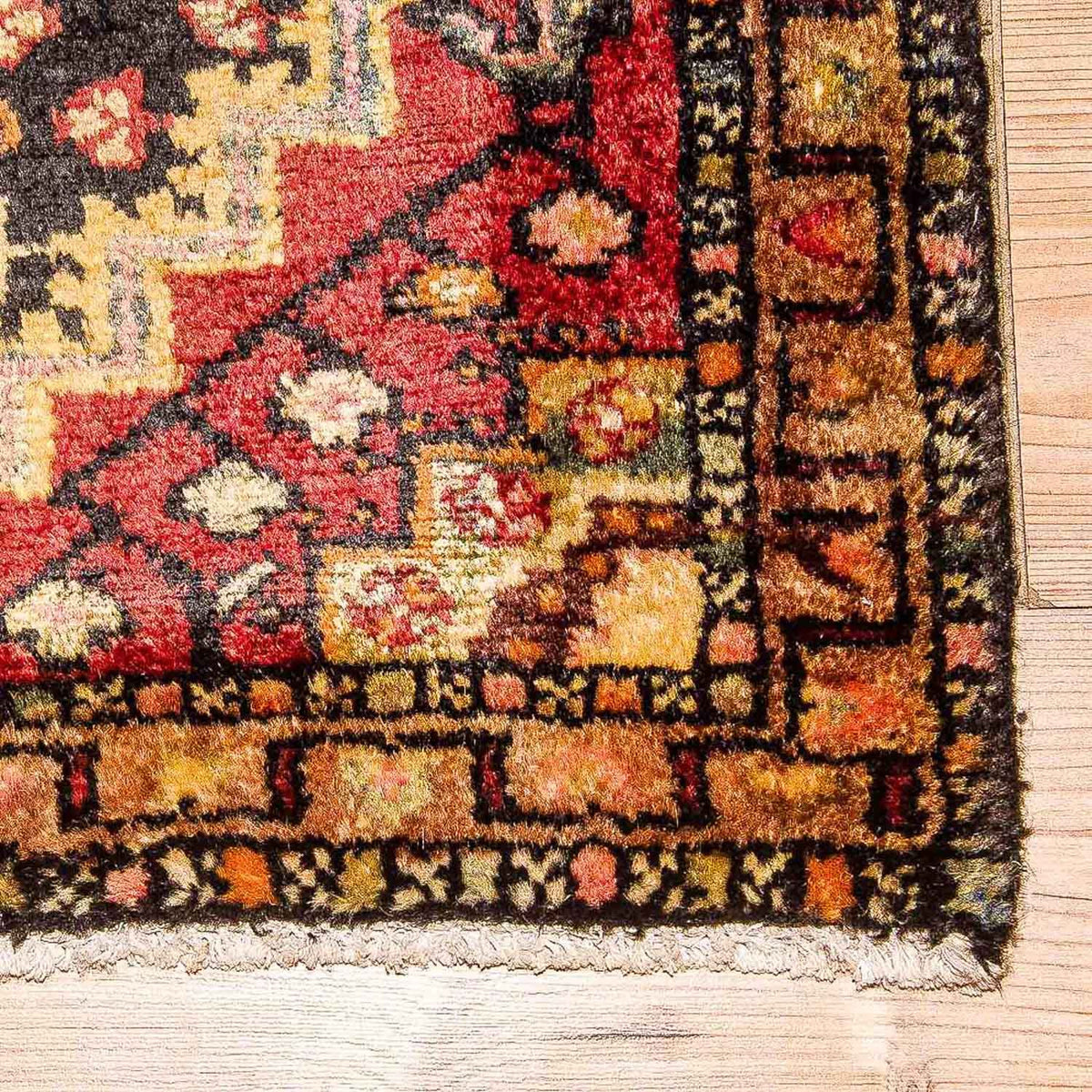 Gholtogh Teppich 72x86cm - Perserteppich - blau