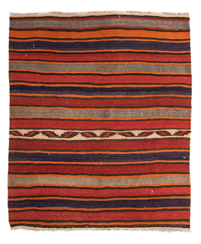 Kelim Teppich Old 160x185cm - mehrfarbig