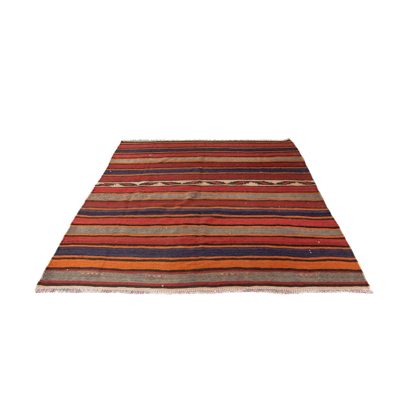 Kelim Teppich Old 160x185cm - mehrfarbig