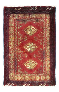 Turkaman Teppich 60x85cm - Orientteppich - rot – product image