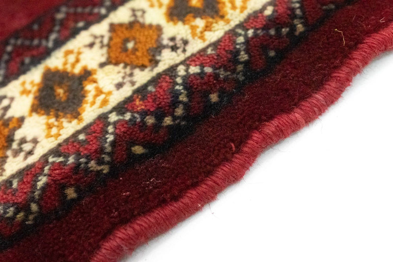 Turkaman Teppich 64x87cm - Orientteppich - rot