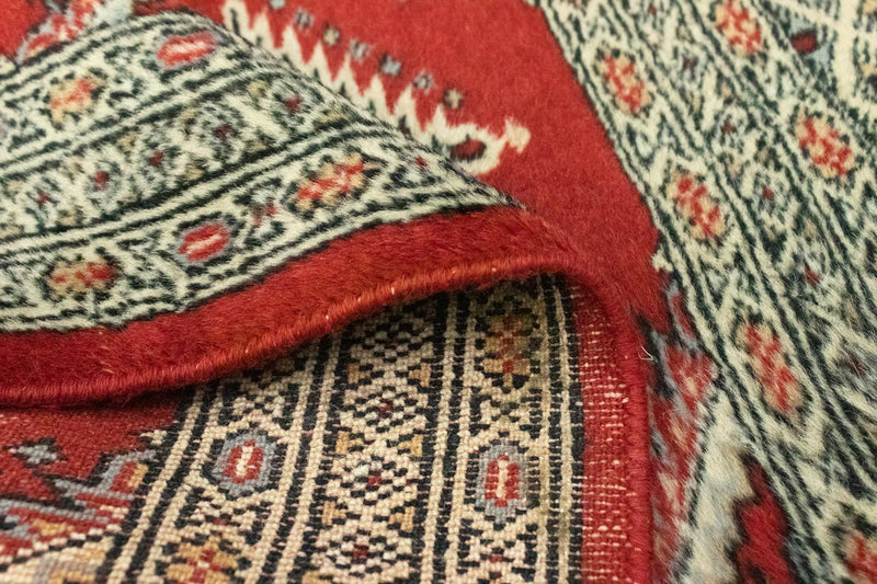 Pakistan Teppich 63x82cm - Orientteppich - rot