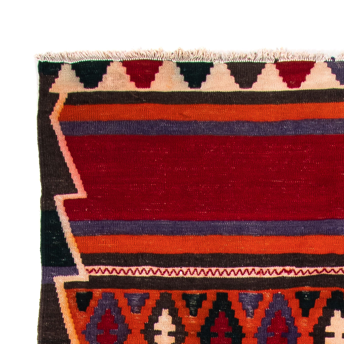 Kelim Teppich Old 155x290cm - mehrfarbig