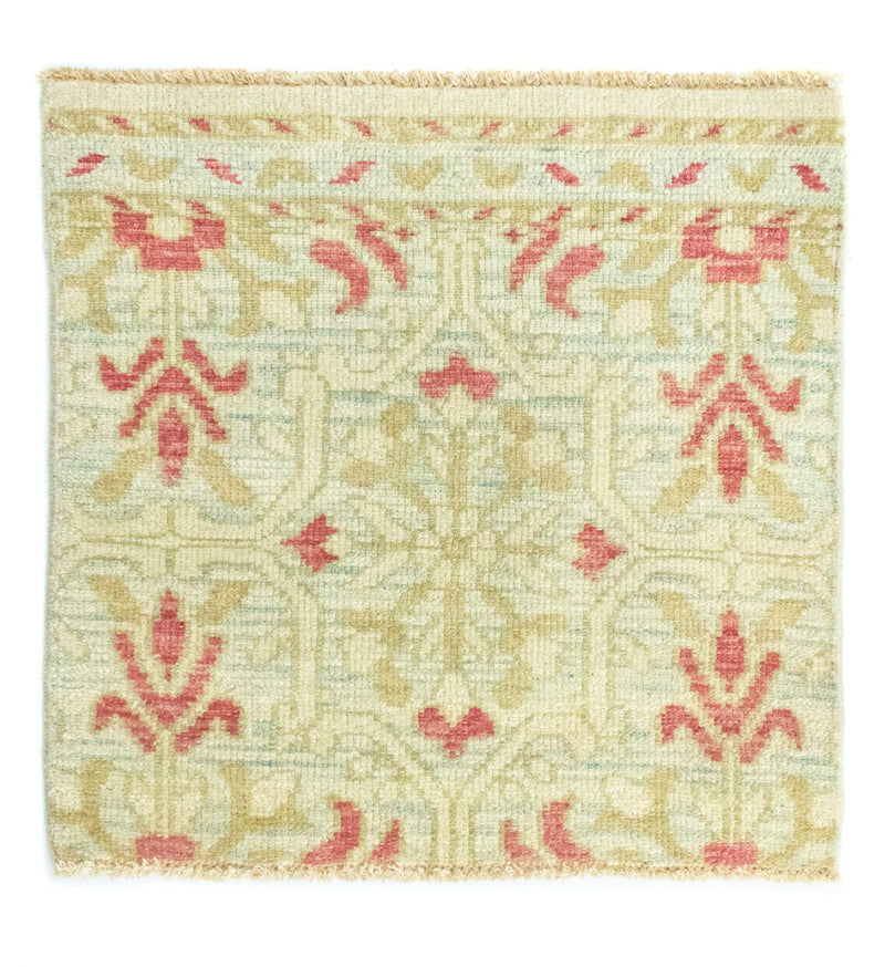 Designer Teppich 62x63cm - beige